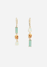 Duat Skull Drop Earrings