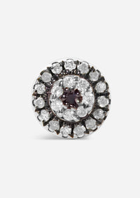 Evil Eye Protector Threaded Flat Back Earring | Single