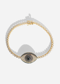 Evil Eye Tennis Bracelet