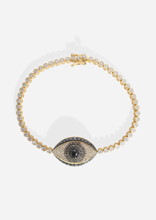 Evil Eye Tennis Bracelet