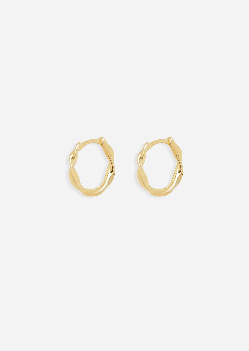 French Twist Huggie Hoop | Single