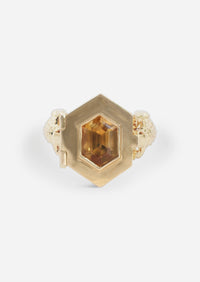 Funeral Ring - Citrine
