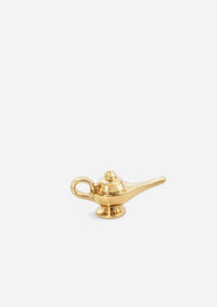 Genie Lamp Threaded Flat Back Earring