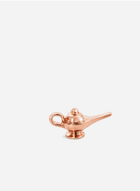 Genie Lamp Threaded Flat Back Earring