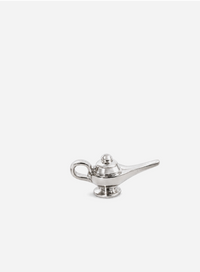 Genie Lamp Threaded Flat Back Earring