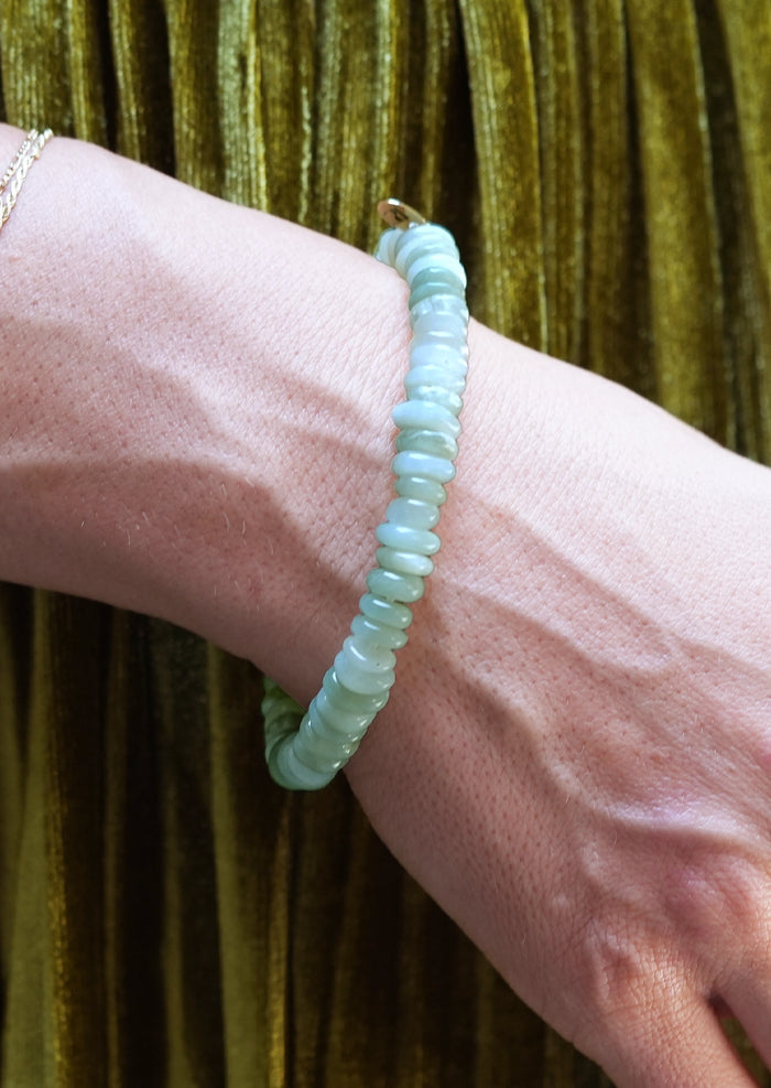 Jade Heishi Bracelet