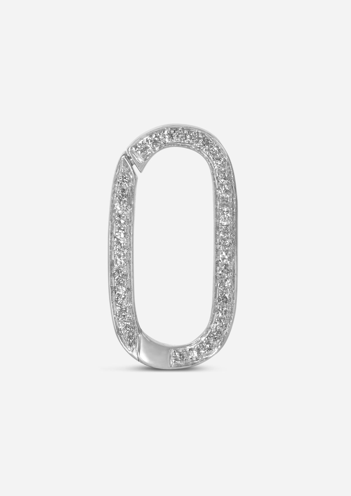 Diamond Oval Link Charm Connector