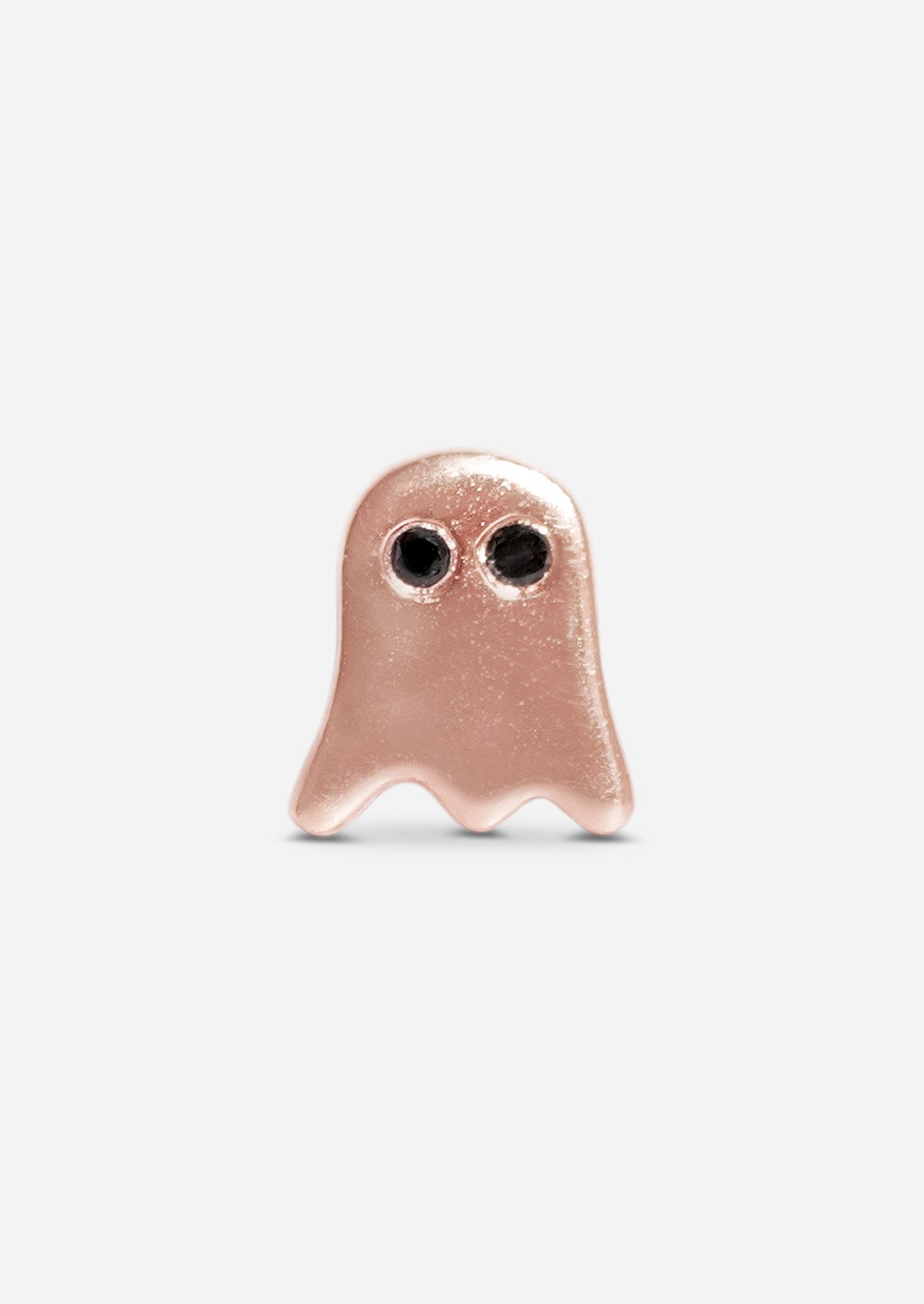 Ghost Threaded Flat Back Earring | Single
