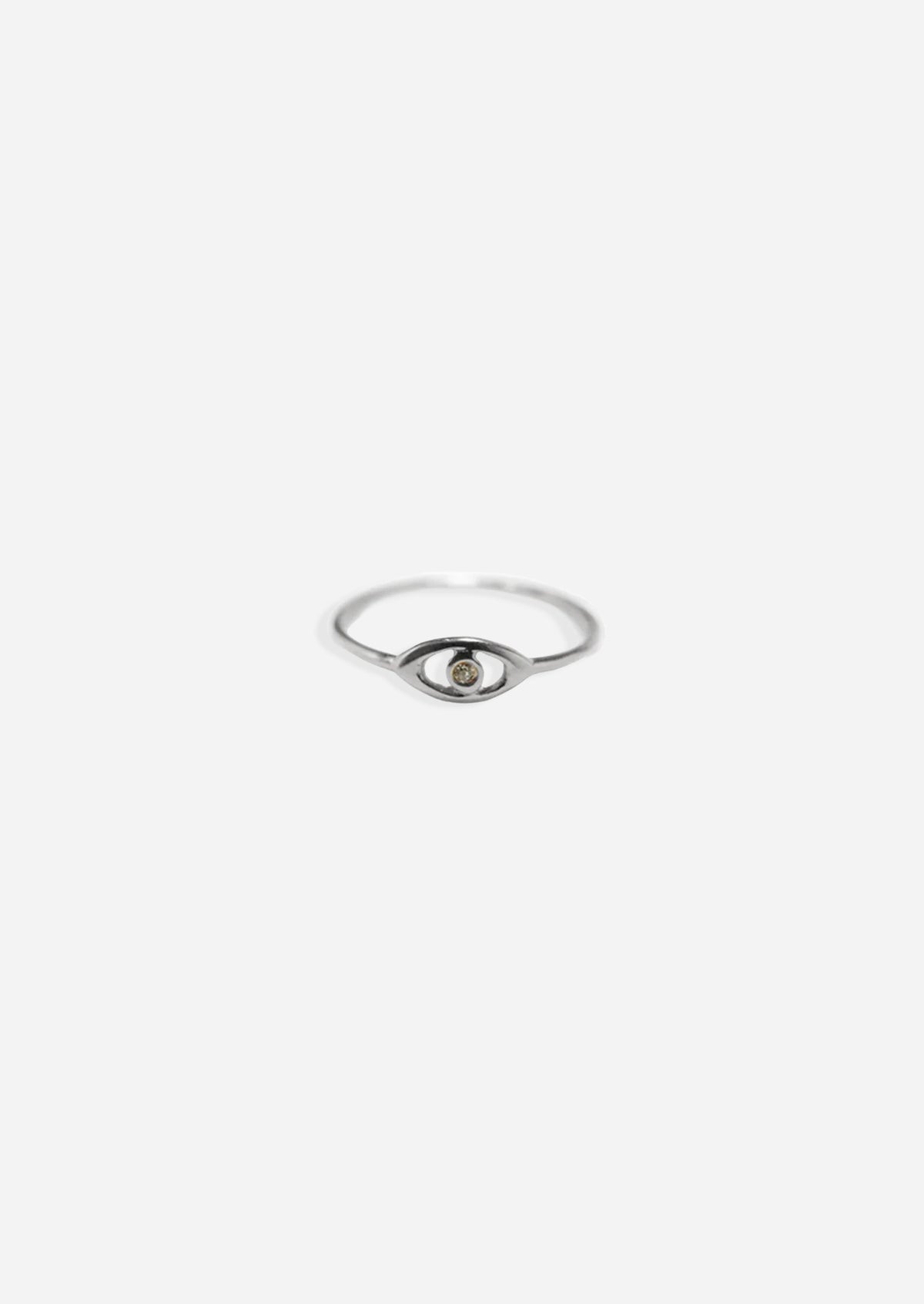 Mini Evil Eye Pinky Ring