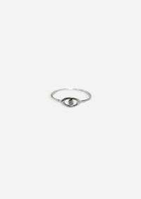 Mini Evil Eye Pinky Ring