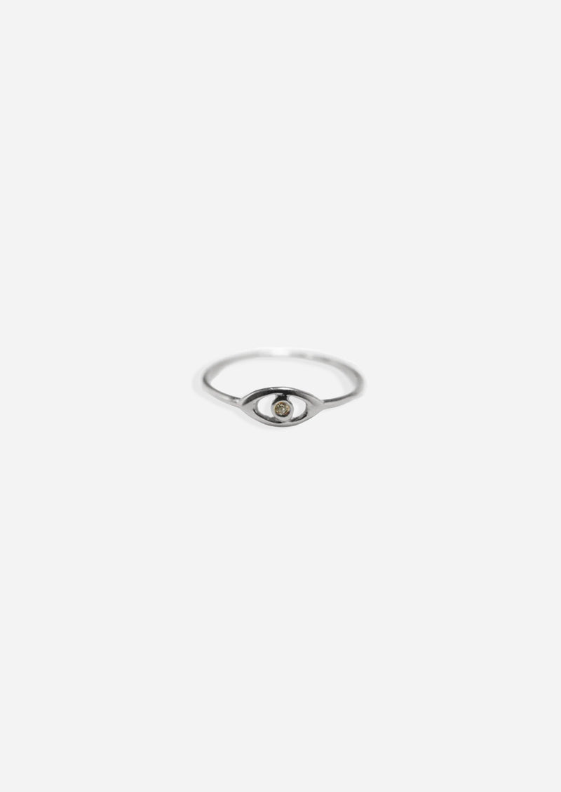 Mini Evil Eye Pinky Ring