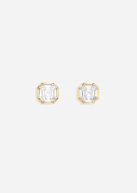 Mirror Asscher Earrings