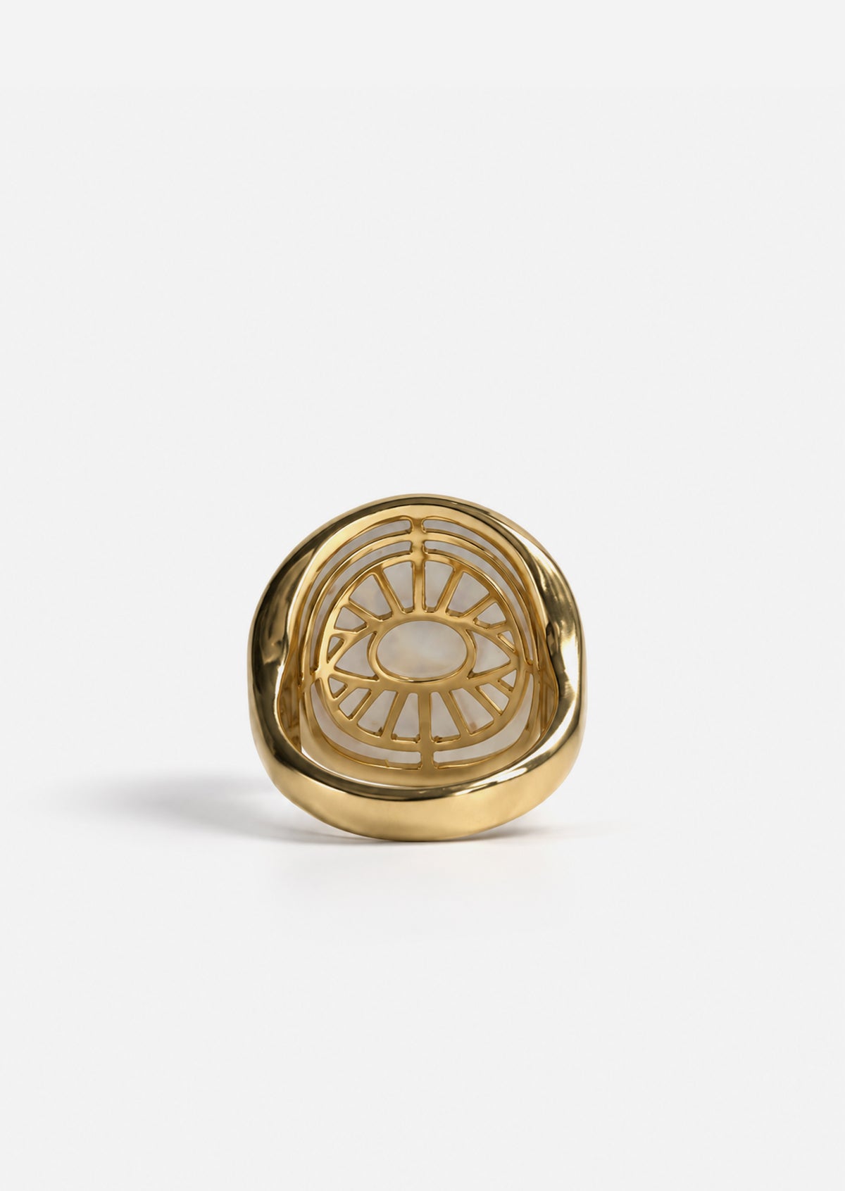 Moonstone Dome Ring