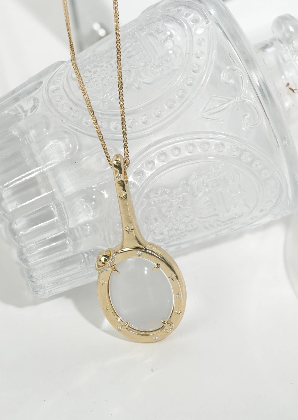 Cosmo Magnifying Glass Pendant