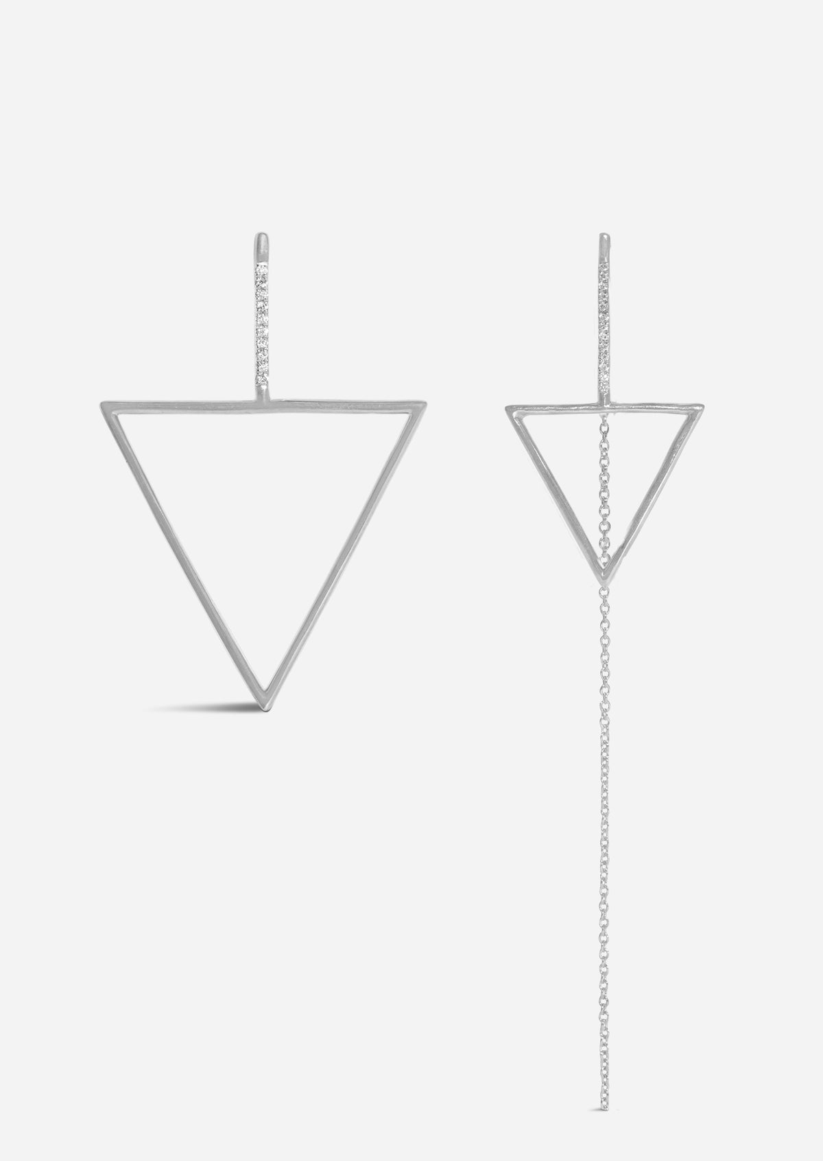 Mystic Pyramid Earrings