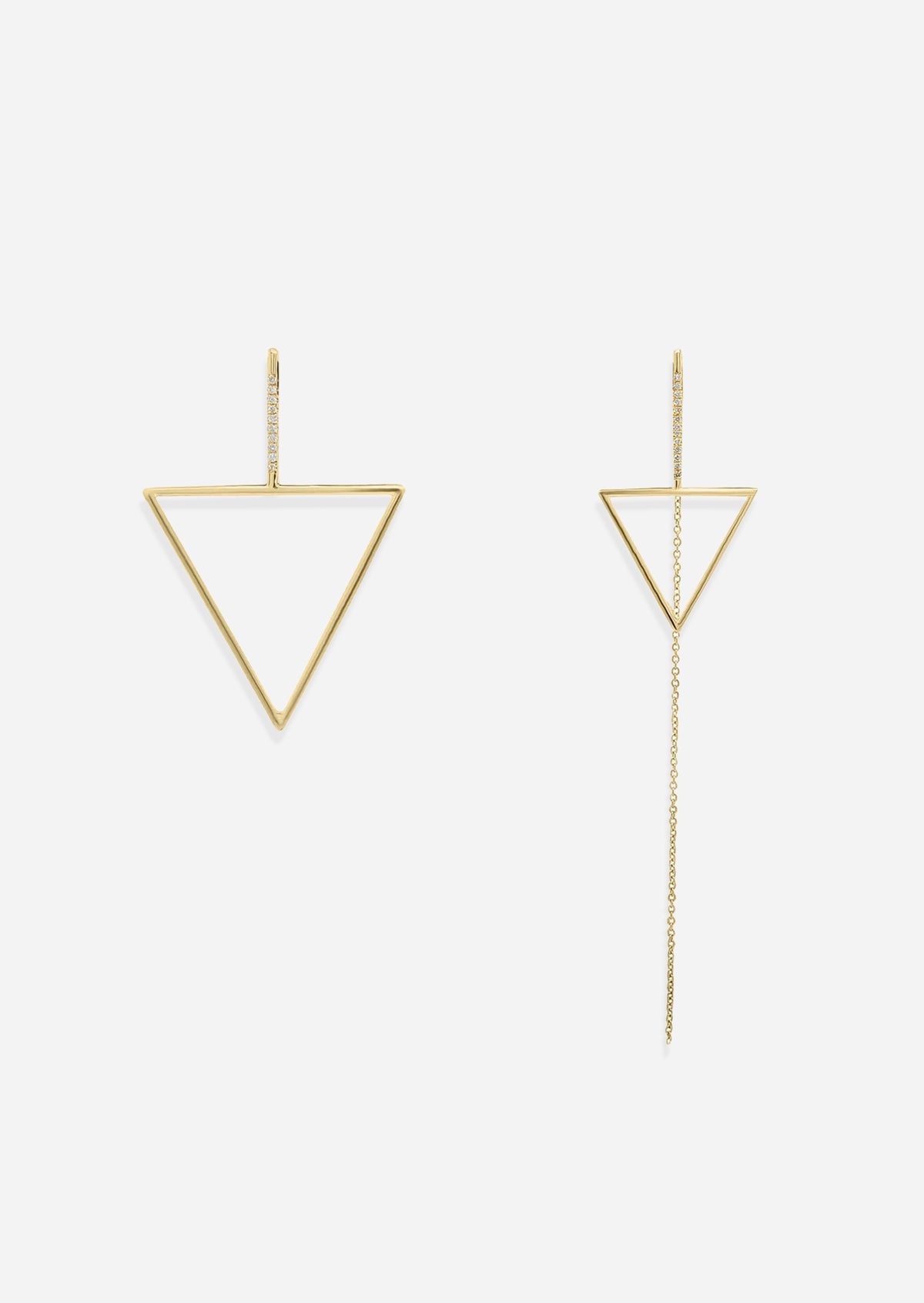 Mystic Pyramid Earrings