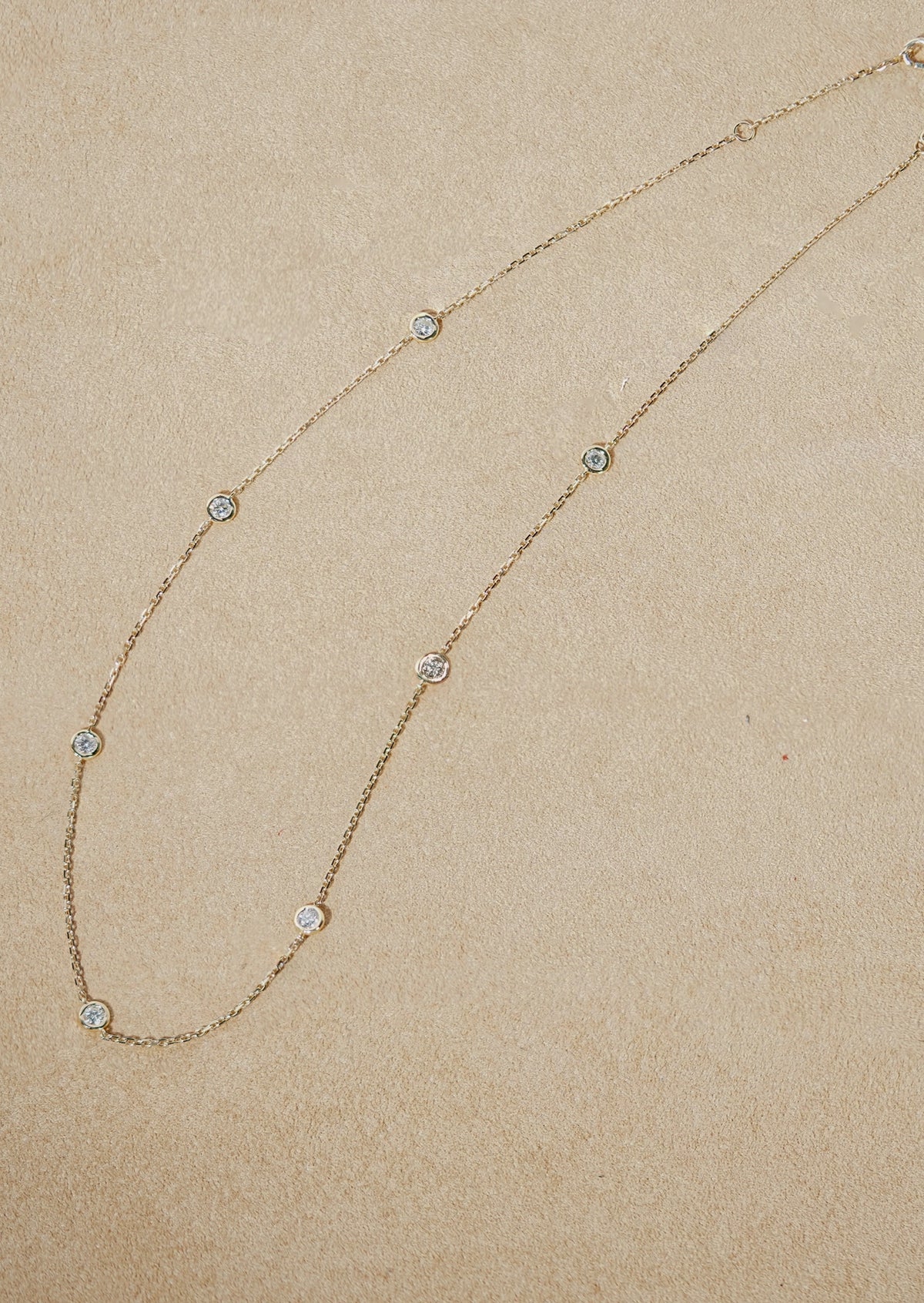 Sacred 7 Diamond Station Necklace