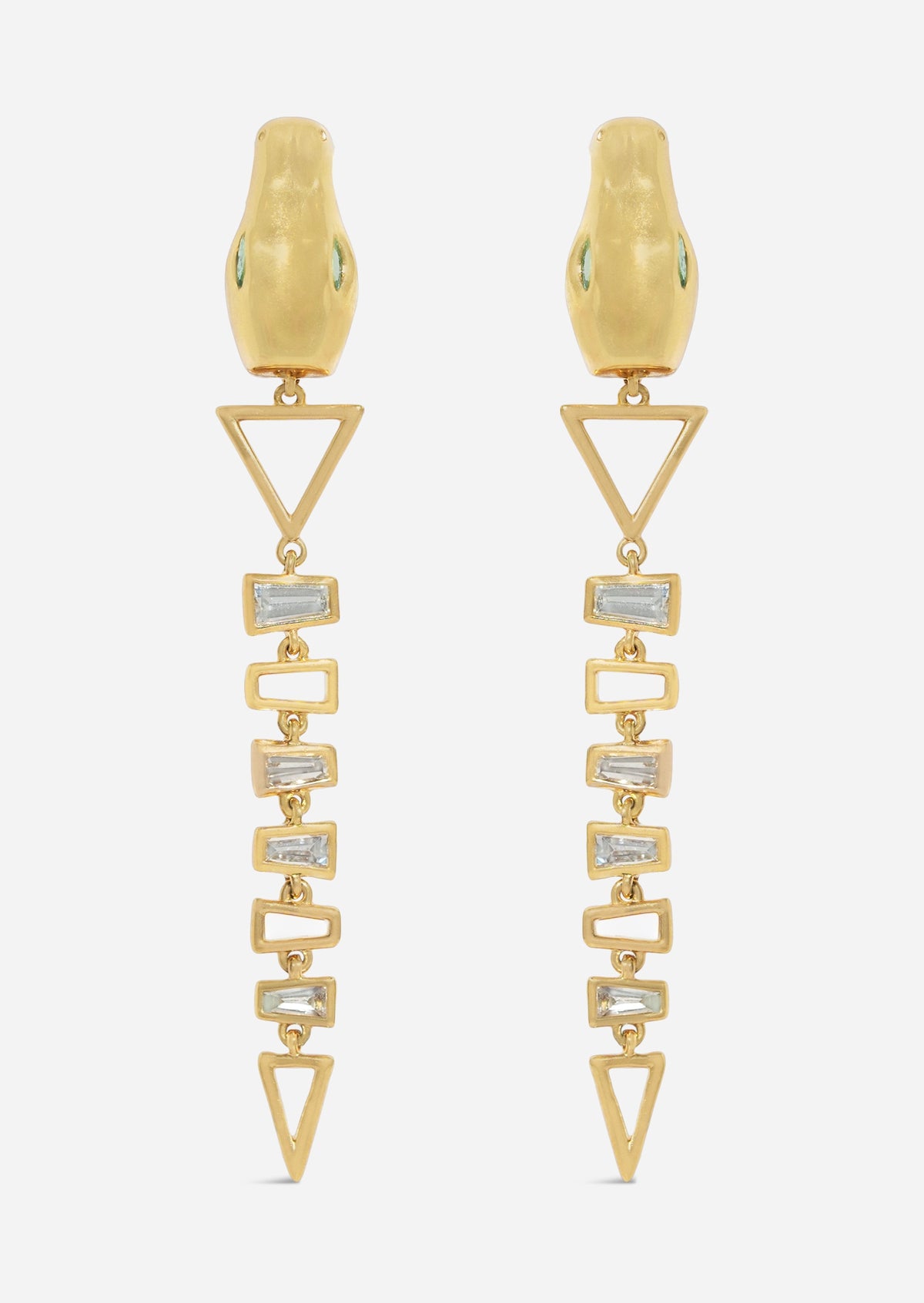 Nile Baguette Earrings