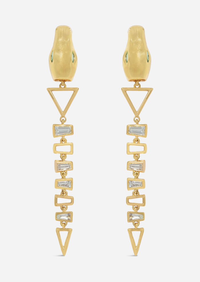 Nile Baguette Earrings