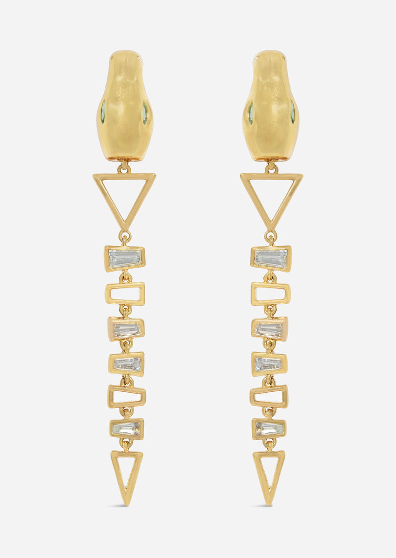 Nile Baguette Earrings