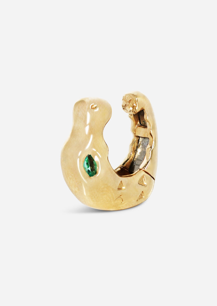 Nile Crocodile Ear Cuff | Single