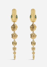 Nile Crocodile Earrings