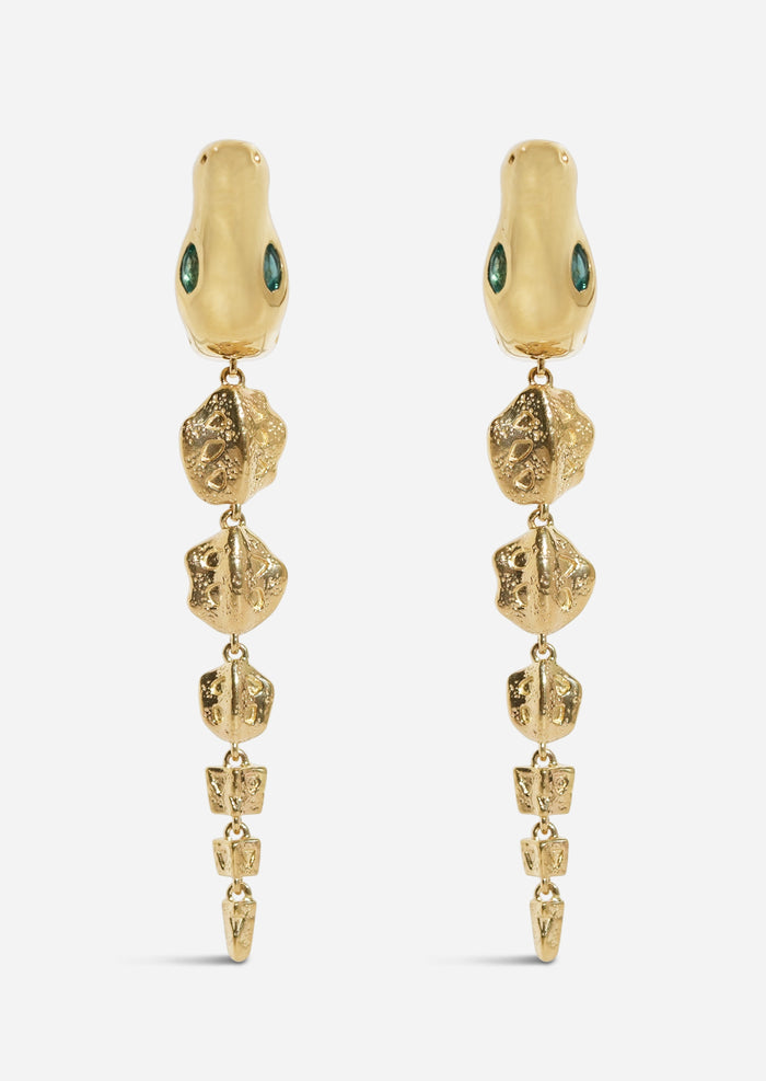 Nile Crocodile Earrings