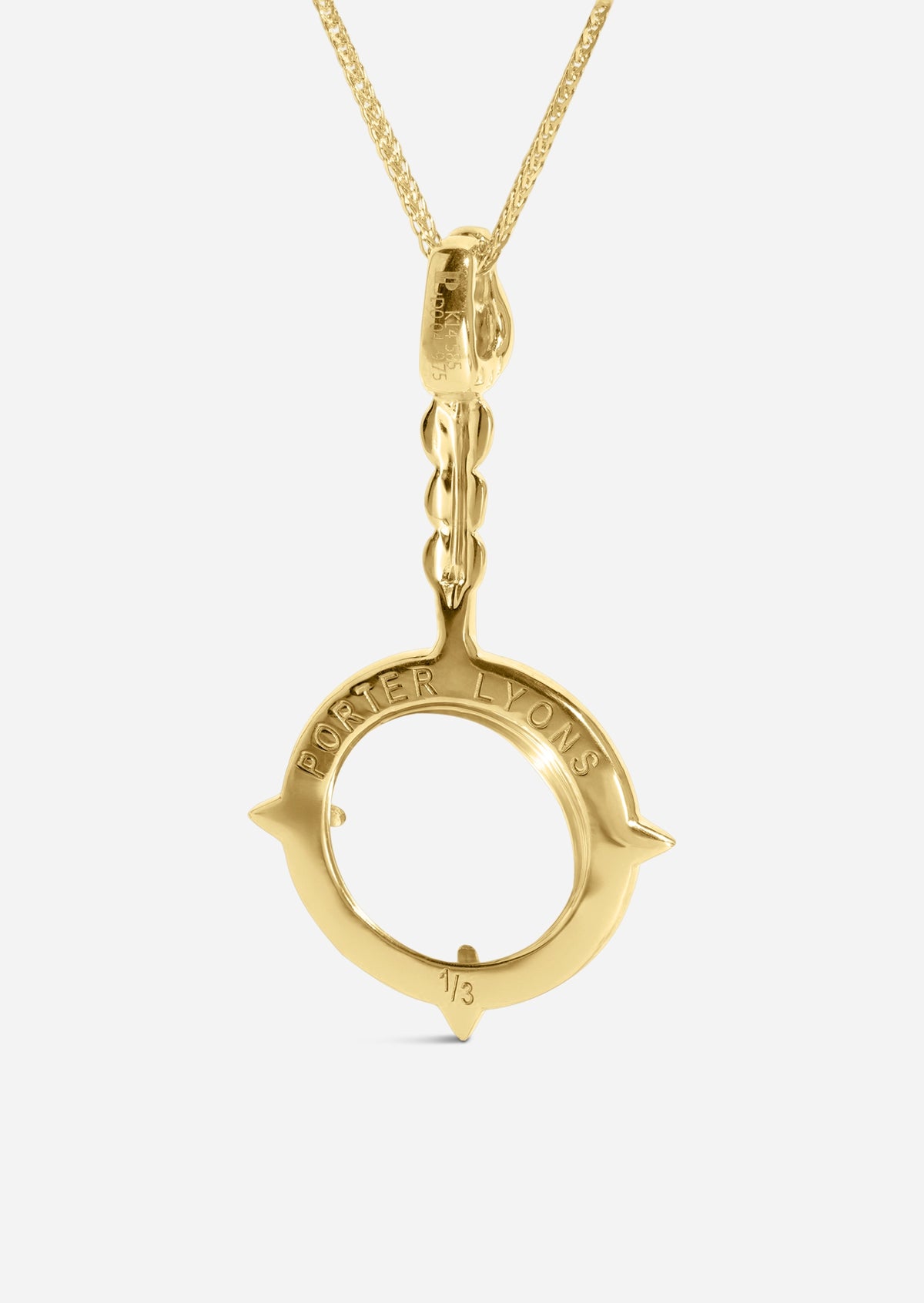 Nile Magnifying Glass Pendant