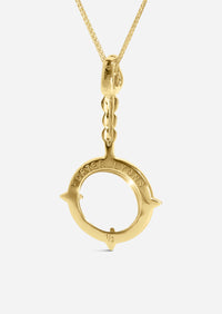 Nile Magnifying Glass Pendant