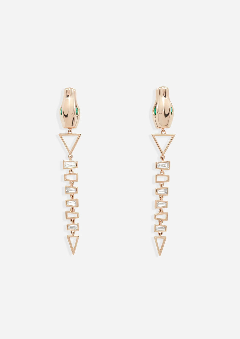 Nile Baguette Earrings