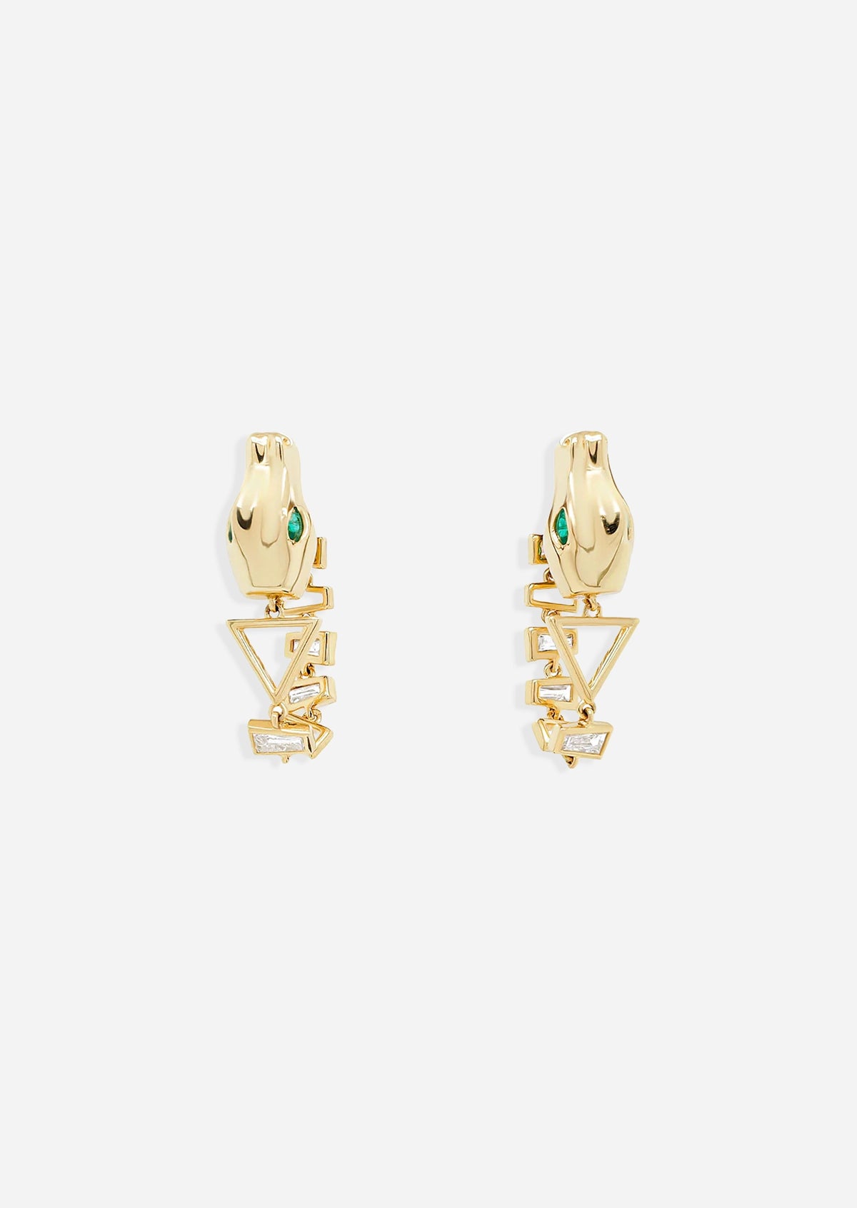 Nile Baguette Earrings