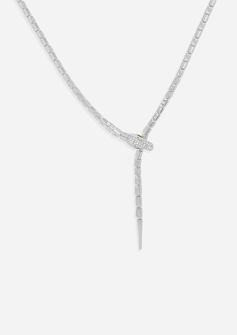 Nile Crocodile Lariat Necklace