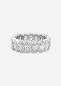 Oval Diamond Eternity Ring