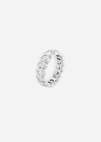 Oval Diamond Eternity Ring