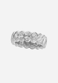 Oval Diamond Eternity Ring