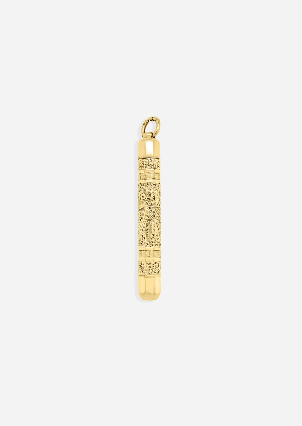 Vintage Pencil Charm - Gold Fill