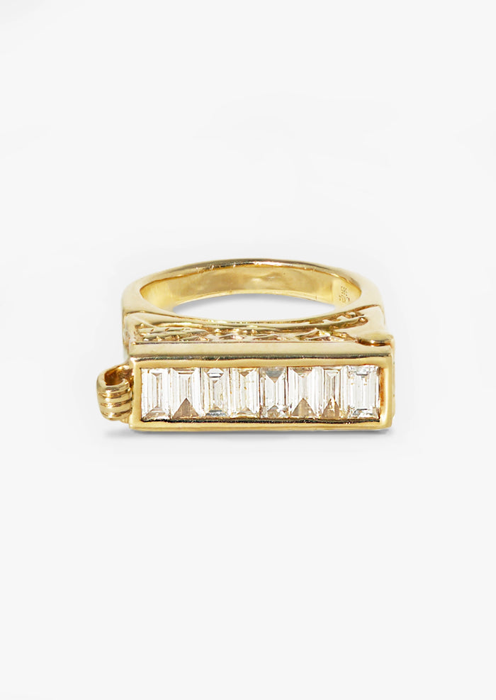 Cypress Poison Ring - Diamond Baguette