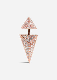 Pyramid Dagger Earring | Single