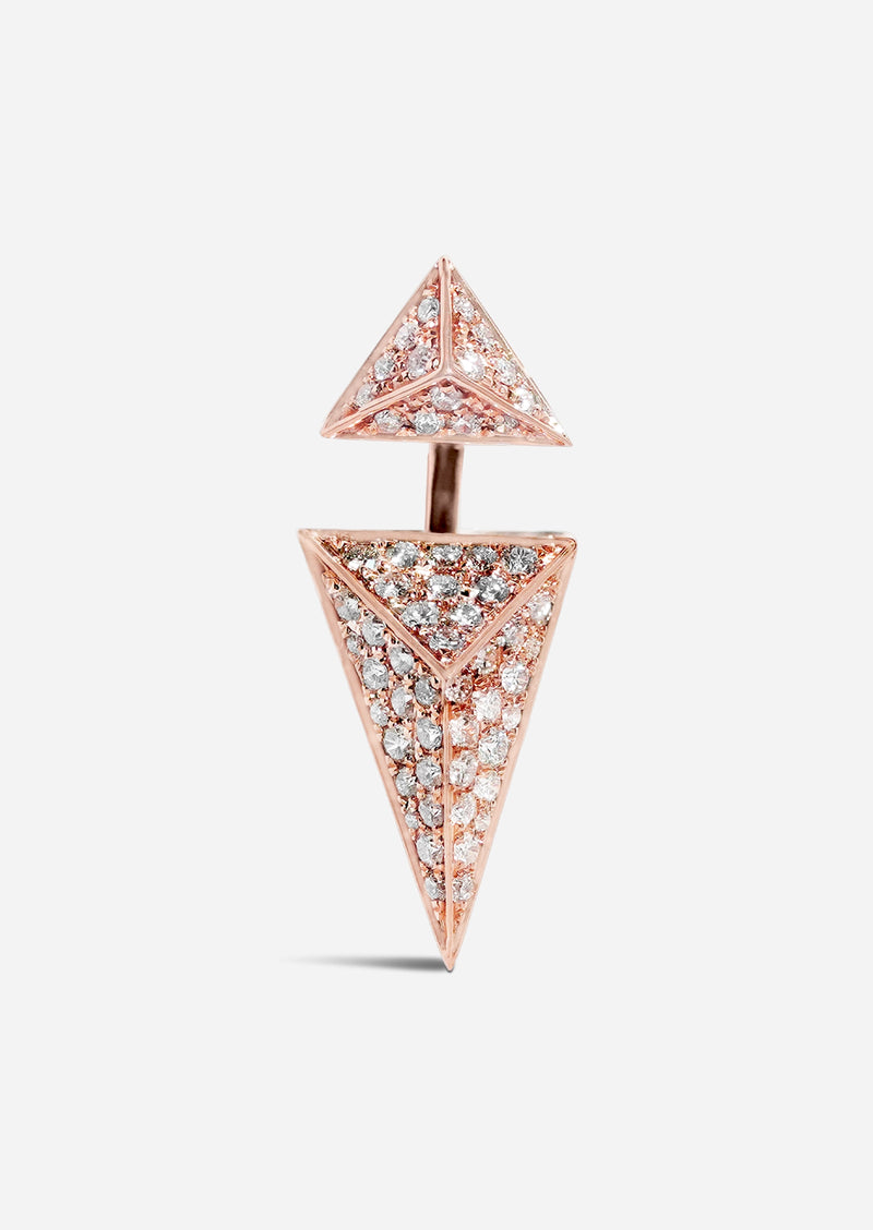 Pyramid Dagger Earring | Single