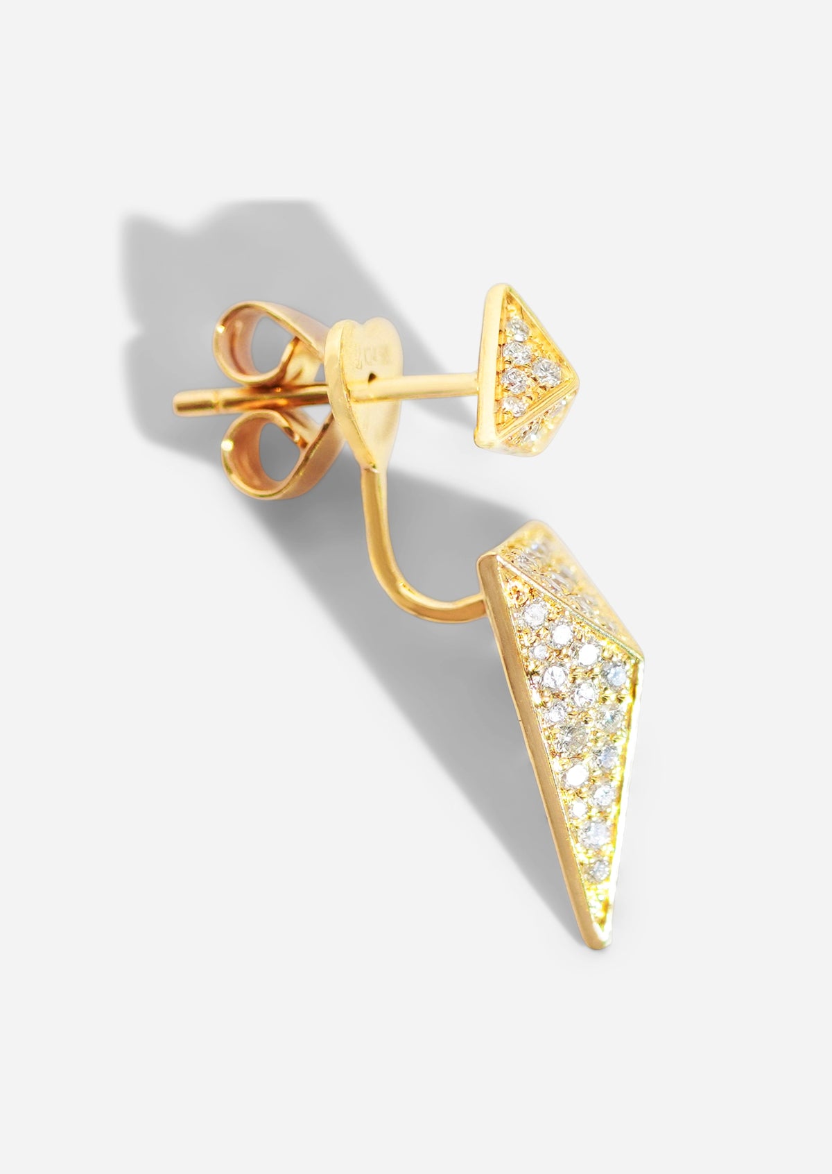 Pyramid Dagger Earring | Single