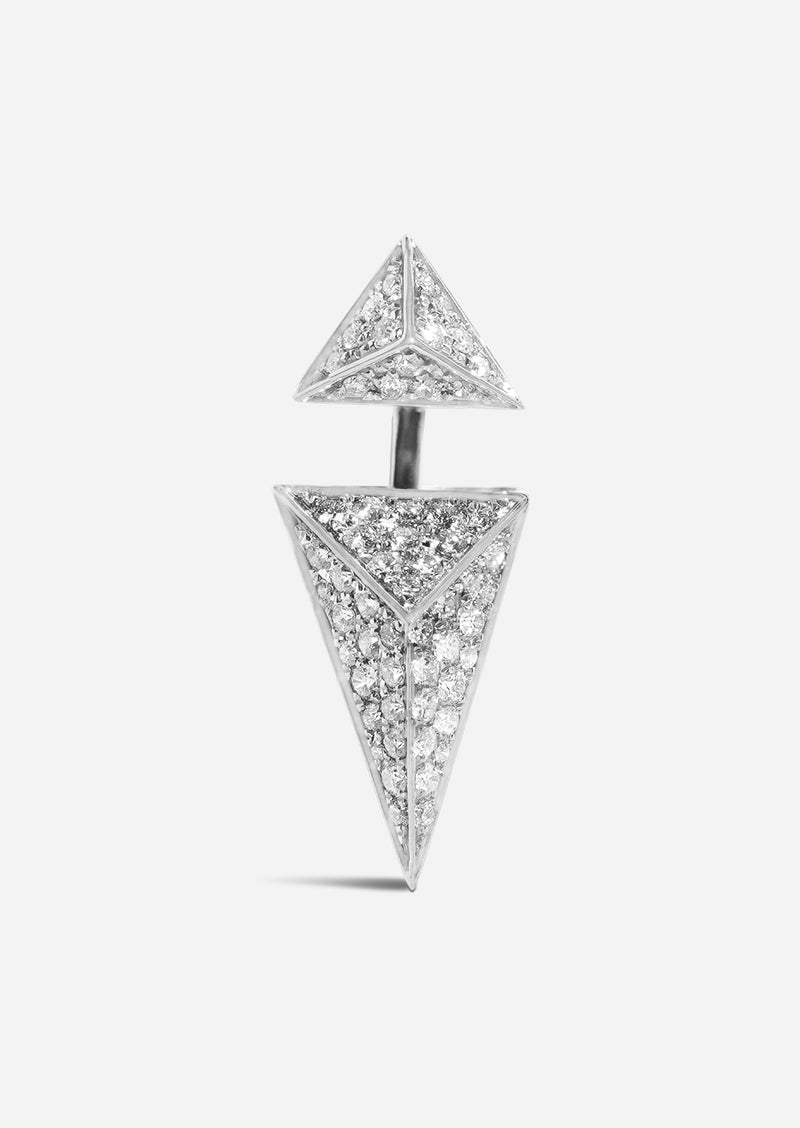 Pyramid Dagger Earring | Single