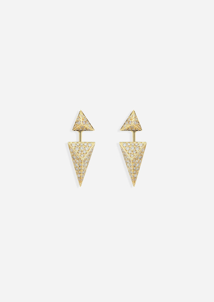 Pyramid Dagger Earring | Single