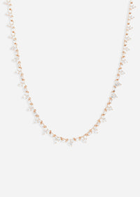 Pyramid Tennis Necklace