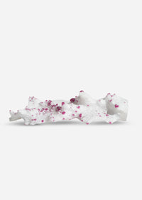 Red Spinel in Quartz