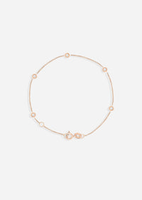 Sacred 5 Diamond Station Bracelet