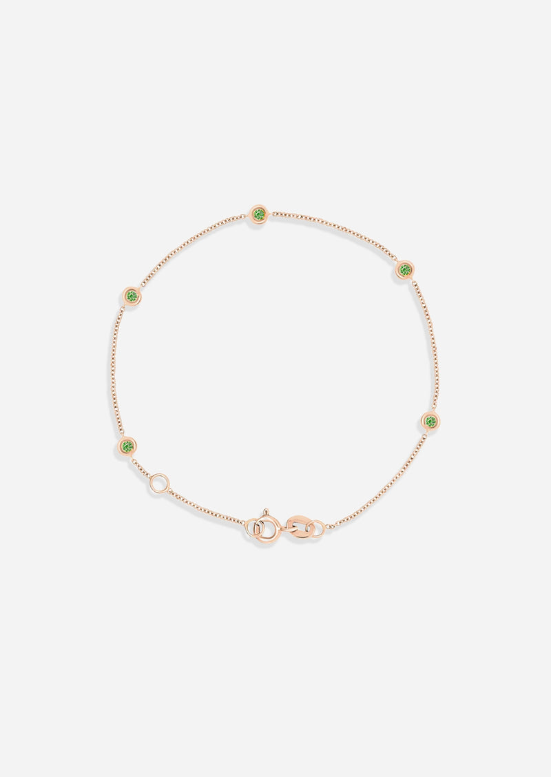 Sacred 5 Emerald Station Bracelet