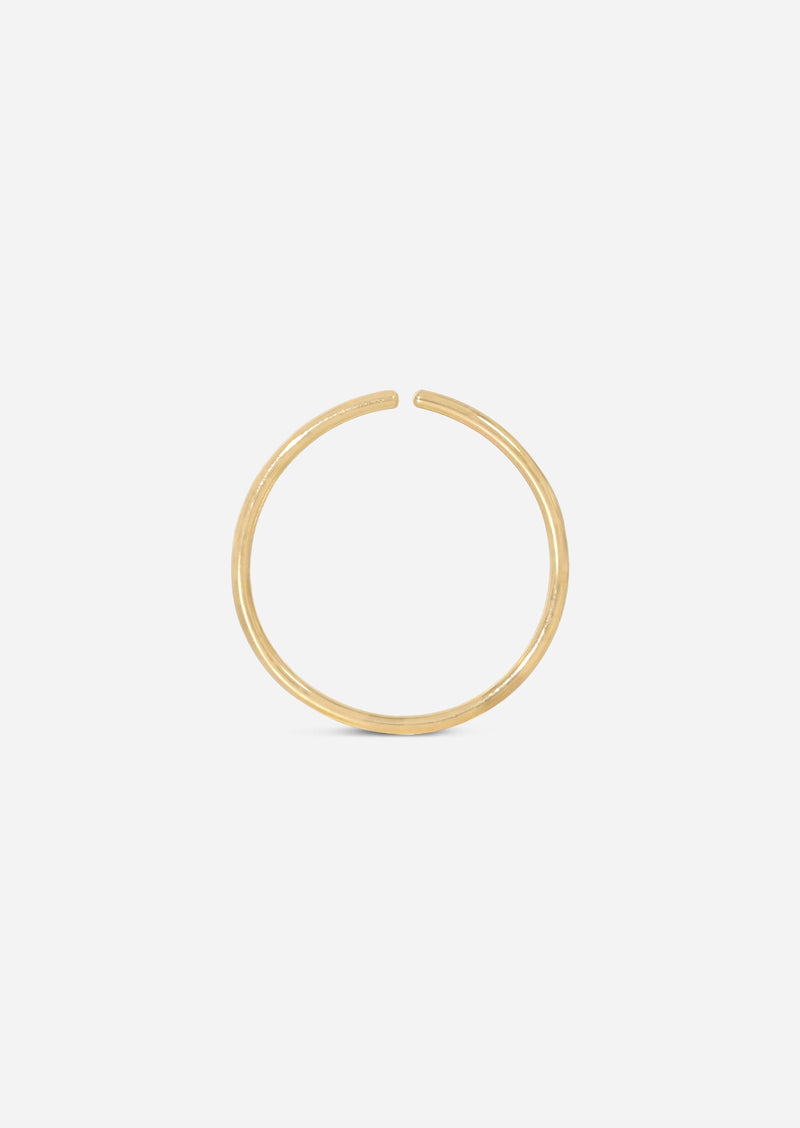 Seamless Gold Hoop | Single
