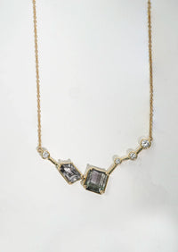 Serotonin Lux Necklace - Watermelon Tourmaline + Spinel