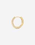 Small Gold Lock Hoop
