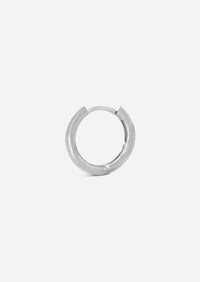 Small Gold Lock Hoop | Single